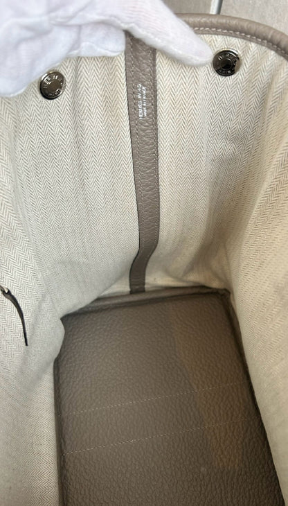 ガーデンパーティPM/オールレザー/トゥルティエールグレー #1124