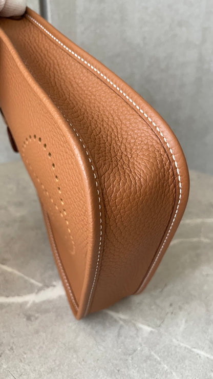 HERMES エヴリン TPM ゴールド #2422