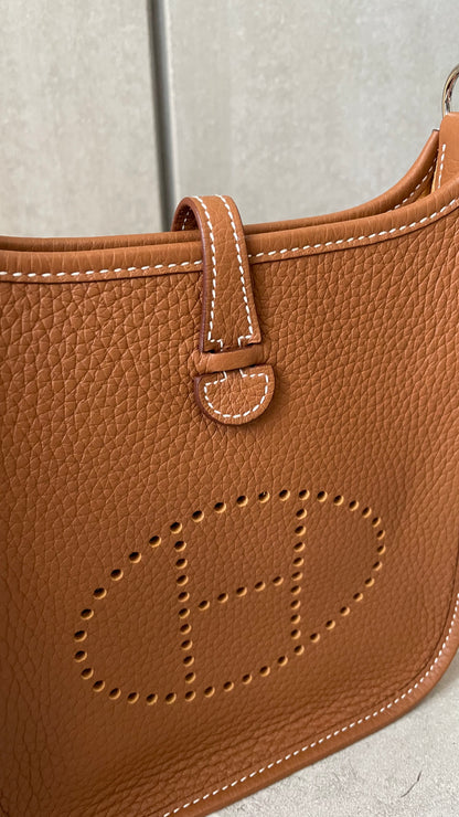 HERMES エヴリン TPM ゴールド #2422